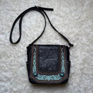 Montana West Women’s Turquoise Embroidered Women's Bag